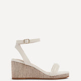 Chelsea Nude Wedged Sandals