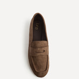 Clarify Brown Square Toe Loafers