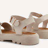Comet Nude Chunky Sandals