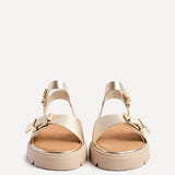 Comet Gold Chunky Sandals