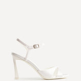 Compelled Bridal Ivory Stiletto Heeled Sandals