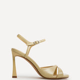 Compelled Lemon Stiletto Heeled Sandals