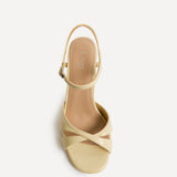 Compelled Lemon Stiletto Heeled Sandals
