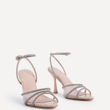 Cosmic Perspex Diamante Court Heels