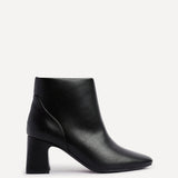 Cove Black Heeled Ankle Boots