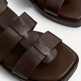 Camden Brown Gladiator Sandals