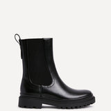 Command Black Chunky Chelsea Boots