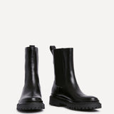Command Black Chunky Chelsea Boots