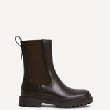 Command Brown Chunky Chelsea Boots