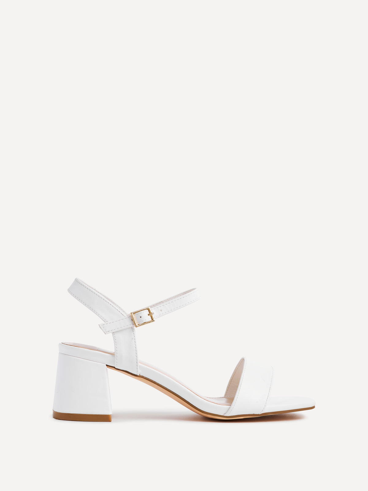Darcie Faux Leather Heeled Sandals