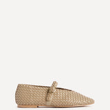 Debut Nude Handwoven Ballet Flats