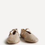 Debut Nude Handwoven Ballet Flats