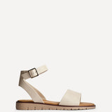 Denia Wide Fit Nude Sandals