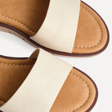Denia Wide Fit Nude Sandals