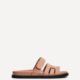 Essential Dusky Pink Faux Suede Sandals