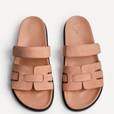 Essential Dusky Pink Faux Suede Sandals