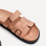 Essential Dusky Pink Faux Suede Sandals