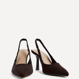 Dash Brown Scuba Court Heels