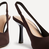 Dash Brown Scuba Court Heels