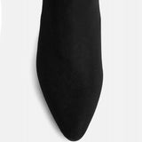 Demand Black Long Heeled Boots