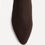 Demand Brown Long Heeled Boots