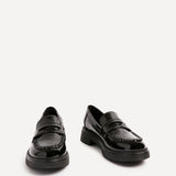 Direction Black Patent Loafers