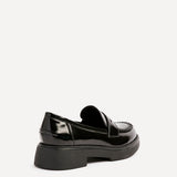 Direction Black Patent Loafers
