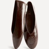 Ease Brown Ballet Pumps