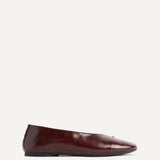 Ease Burgundy Ballet Pumps