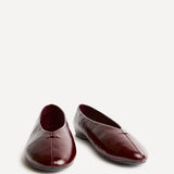 Ease Burgundy Ballet Pumps
