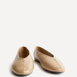 Ease Taupe Ballet Pumps