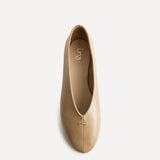 Ease Taupe Ballet Pumps