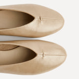 Ease Taupe Ballet Pumps