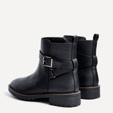 Edie Wide Fit Black Boots