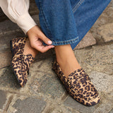 Edition Leopard Print Penny Loafers