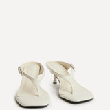 Elanie Ivory Mule Heels