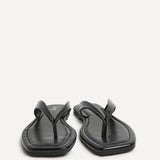 Element Black Toe Post Flat Sandals