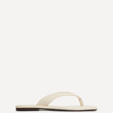 Element Ivory Toe Post Flat Sandals