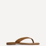 Element Tan Toe Post Flat Sandals