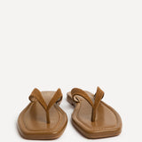 Element Tan Toe Post Flat Sandals