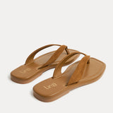 Element Tan Toe Post Flat Sandals