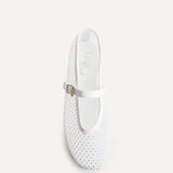 Elise Bridal Diamante Mesh Mary Jane Pumps