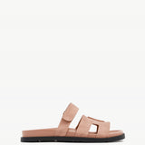 Emmy Dusky Pink Faux Nubuck Sandals