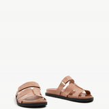 Emmy Dusky Pink Faux Nubuck Sandals