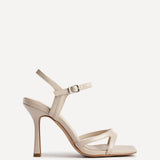 Empress Nude Faux Leather Heels