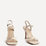 Empress Nude Faux Leather Heels