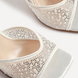 Encanta Bridal Ivory Diamante Heels