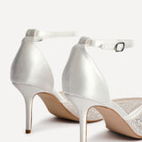 Encanta Bridal Ivory Diamante Heels