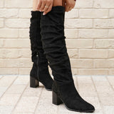 Escada Black Long Heeled Boots
