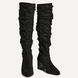 Escada Black Long Heeled Boots